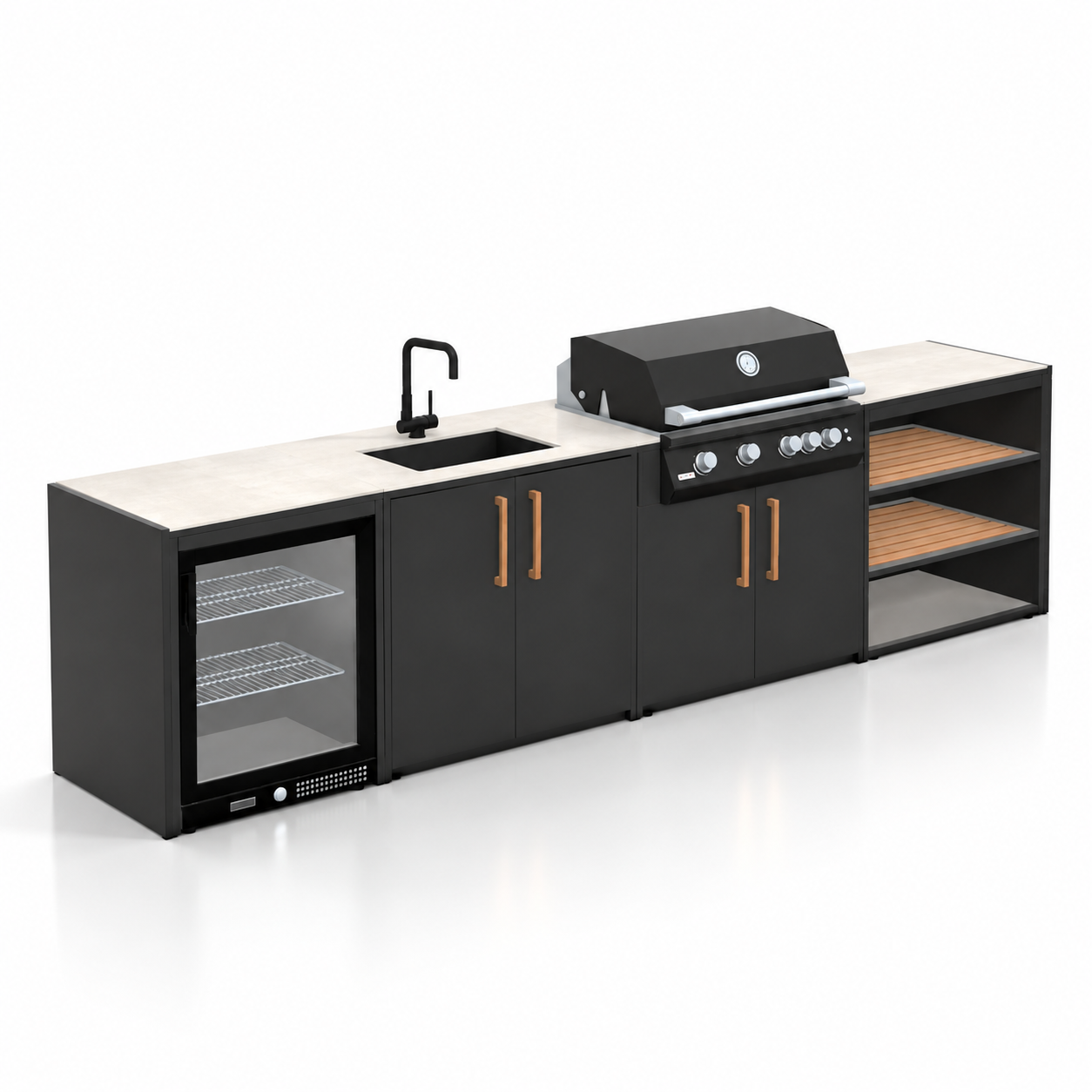 Flamecore® Açık Bahçe Mutfağı – 300 cm - Görsel 2