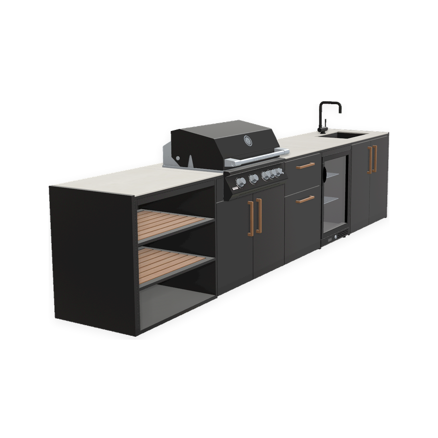 Flamecore® Açık Bahçe Mutfağı – 360 cm - Görsel 2