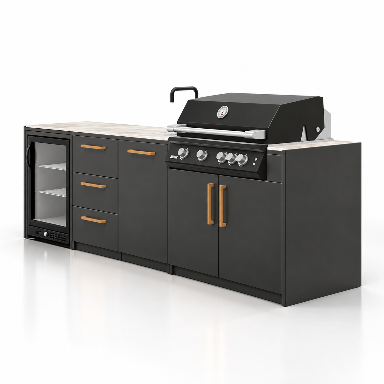 Flamecore® Açık Bahçe Mutfağı – 270 cm - Görsel 2