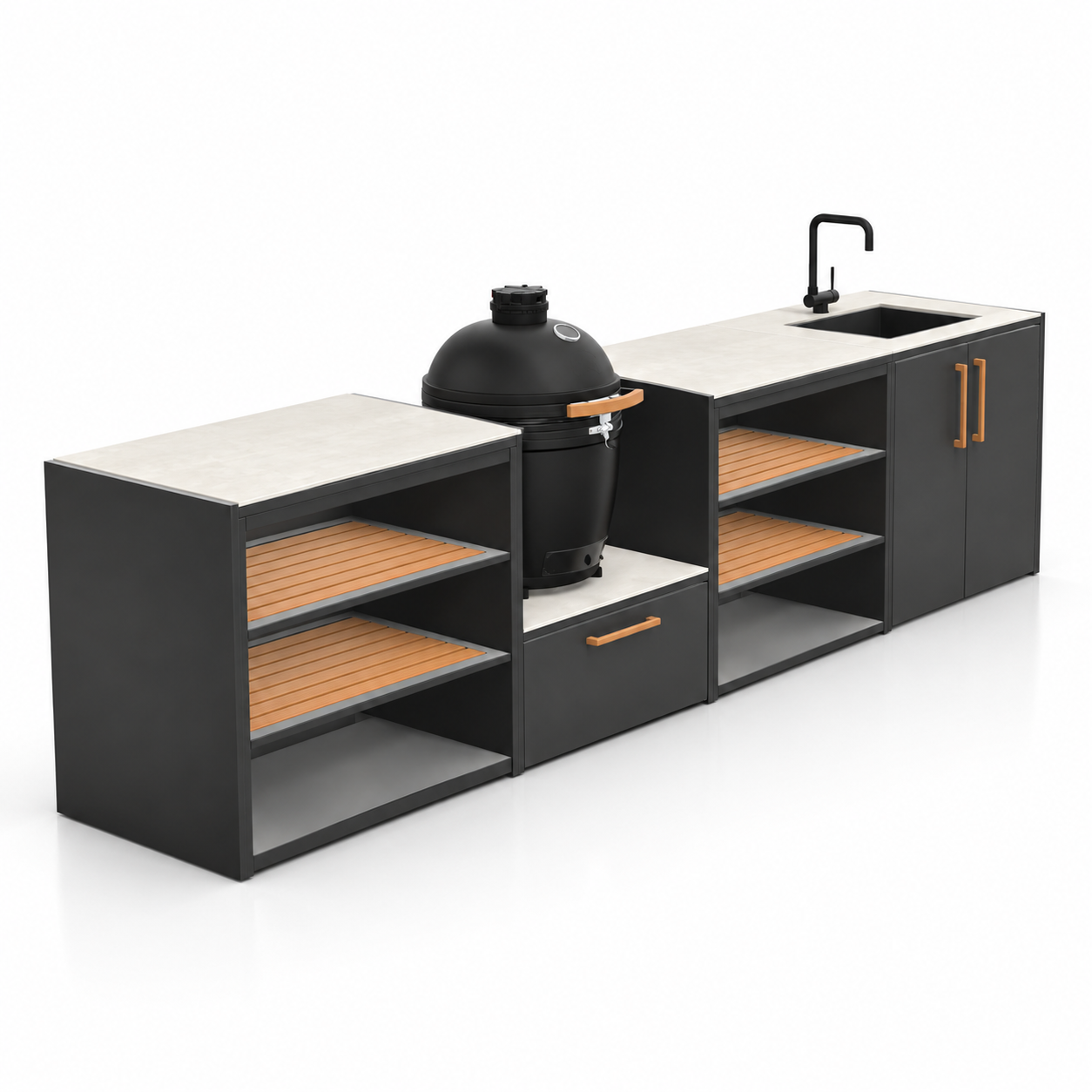 Flamecore® Açık Bahçe Mutfağı – 288 cm - Görsel 3