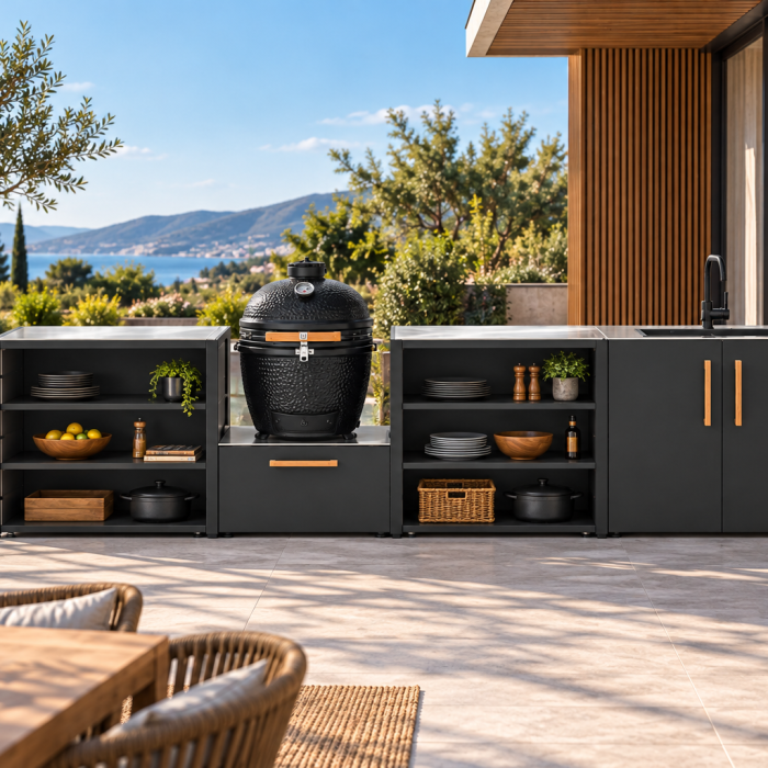 Flamecore® Açık Bahçe Mutfağı – 288 cm
