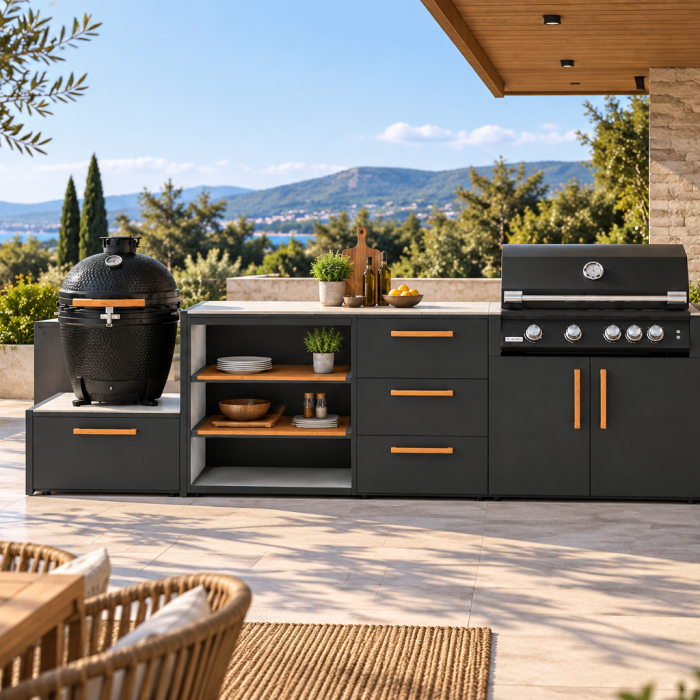 Flamecore® Açık Bahçe Mutfağı – 288 cm