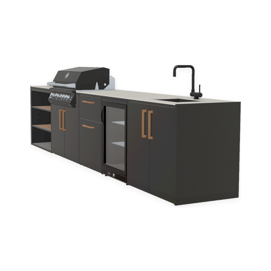 Flamecore® Açık Bahçe Mutfağı – 360 cm - Görsel 3